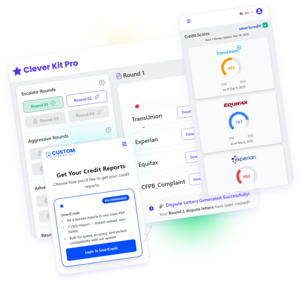 Clever Kit | AI Credit Repair, Dispute Automation & Debt Validation